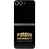 Purdue University Boilermakers Bold Galaxy Z Flip6 Skin